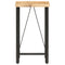 vidaXL Bar Table 60x60x107 cm Rough Mango Wood
