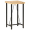vidaXL Bar Table 60x60x107 cm Rough Mango Wood