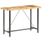vidaXL Bar Table 150x70x107 cm Rough Mango Wood