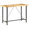 vidaXL Bar Table 150x70x107 cm Rough Mango Wood
