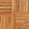 vidaXL Table Top Solid Teak Wood Round 2.5 cm 80 cm