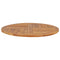 vidaXL Table Top Solid Teak Wood Round 2.5 cm 90 cm