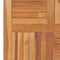 vidaXL Table Top Solid Teak Wood Square 80x80x2.5 cm