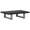 vidaXL Two Piece Bathroom Furniture Set Ceramic Black