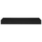 vidaXL Floating Wall Shelf with Drawer Black 80x25x8 cm
