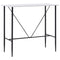 vidaXL 5 Piece Bar Set Plastic Black