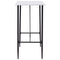 vidaXL 5 Piece Bar Set Plastic Black