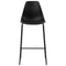 vidaXL 5 Piece Bar Set Plastic Black