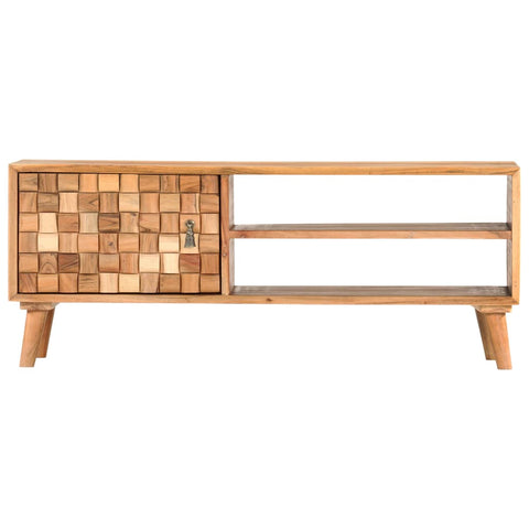 vidaXL TV Cabinet 100x35x40 cm Solid Acacia Wood