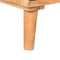 vidaXL TV Cabinet 100x35x40 cm Solid Acacia Wood