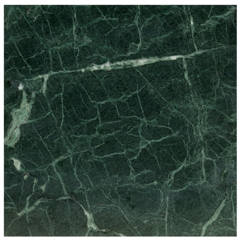 vidaXL Coffee Table Green 60x60x35 cm Real Stone with Marble Texture
