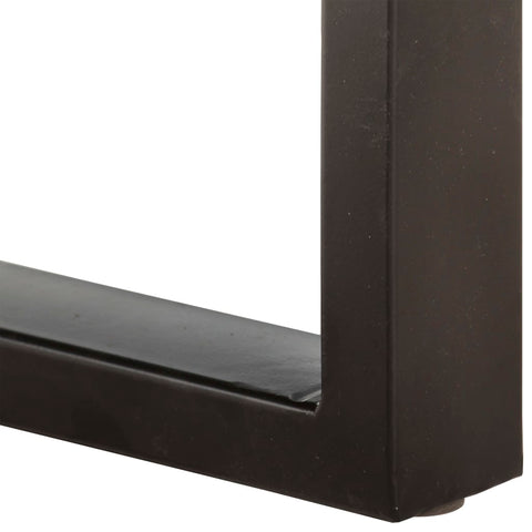 vidaXL Bench 110 cm Solid Reclaimed Wood and Steel