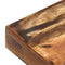 vidaXL Bench 110 cm Solid Reclaimed Wood and Steel