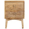 vidaXL Bedside Cabinet 40x35x55 cm Solid Mango Wood