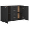 vidaXL Sideboard Grey 120x35.5x75 cm Engineered Wood