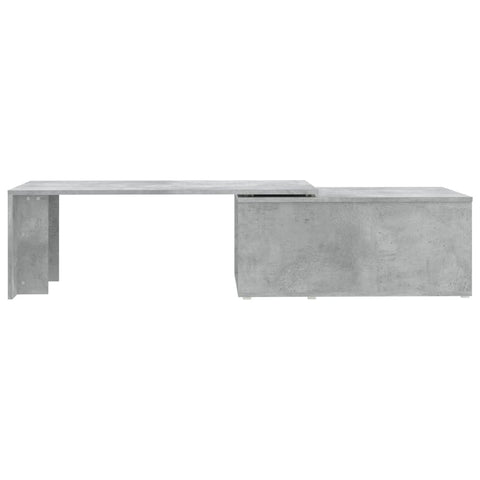 vidaXL Coffee Table Concrete Grey 150x50x35 cm Engineered Wood