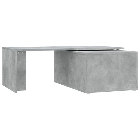 vidaXL Coffee Table Concrete Grey 150x50x35 cm Engineered Wood