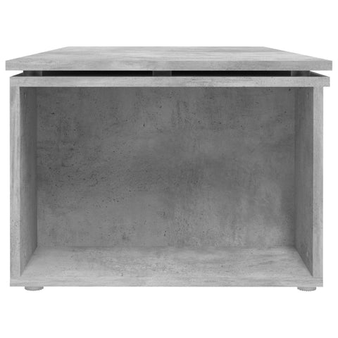vidaXL Coffee Table Concrete Grey 150x50x35 cm Engineered Wood