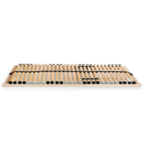 vidaXL Slatted Bed Bases without Mattress 2 pcs with 28 Slats 70x200 cm