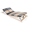 vidaXL Slatted Bed Bases without Mattress 2 pcs with 42 Slats 70x200 cm