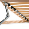 vidaXL Slatted Bed Bases without Mattress 2 pcs with 28 Slats 80x200 cm