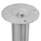 vidaXL Telescopic Table Legs 4 pcs Brushed Nickel 710 mm-1100 mm