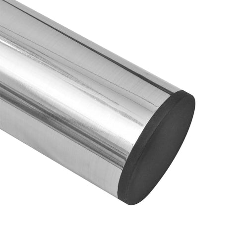 vidaXL Telescopic Table Legs 4 pcs Brushed Nickel 710 mm-1100 mm