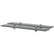 vidaXL Floating Shelves 2 pcs Glass 70x10 cm 8 mm