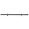 vidaXL Floating Shelves 2 pcs Glass 70x10 cm 8 mm