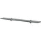 vidaXL Floating Shelves 2 pcs Glass 80x10 cm 8 mm