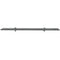 vidaXL Floating Shelves 2 pcs Glass 80x10 cm 8 mm