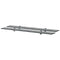 vidaXL Floating Shelves 2 pcs Glass 90x10 cm 8 mm