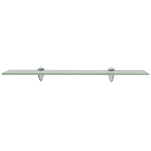 vidaXL Floating Shelves 2 pcs Glass 60x10 cm 8 mm