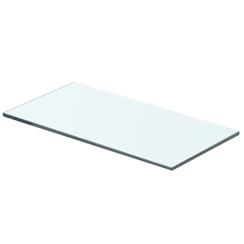 vidaXL Shelves 2 pcs Panel Glass Clear 40x15 cm