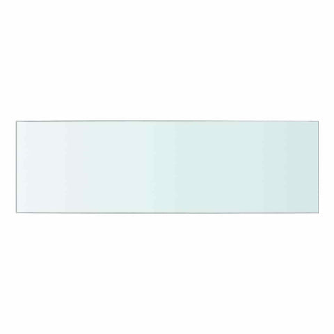 vidaXL Shelves 2 pcs Panel Glass Clear 50x15 cm