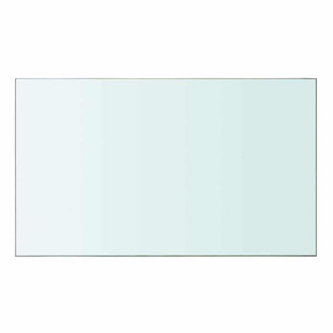 vidaXL Shelves 2 pcs Panel Glass Clear 50x30 cm