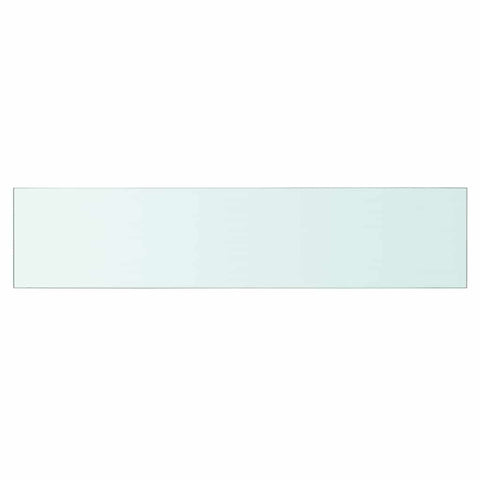 vidaXL Shelves 2 pcs Panel Glass Clear 60x12 cm