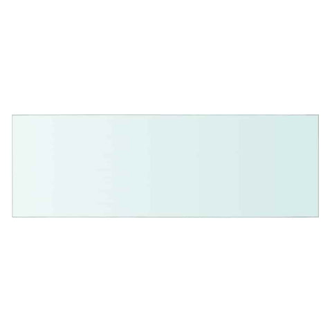 vidaXL Shelves 2 pcs Panel Glass Clear 60x20 cm