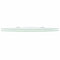 vidaXL Corner Shelves 2 pcs with Chrome Supports Glass White 35x35 cm