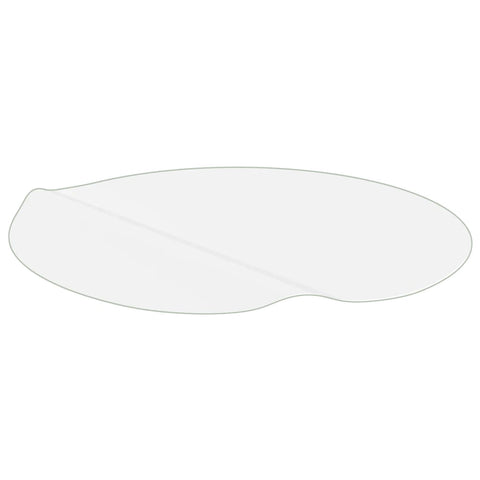 vidaXL Table Protector Transparent Ø 80 cm 2 mm PVC