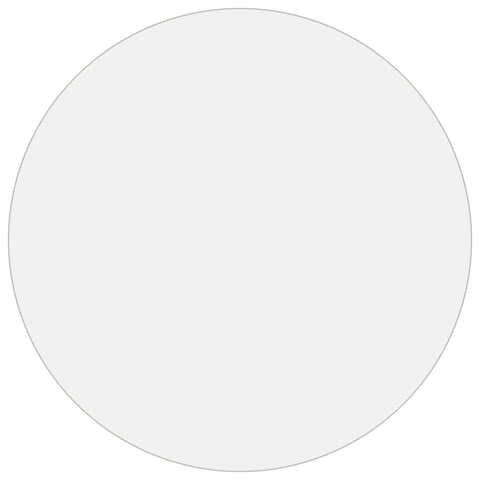 vidaXL Table Protector Matt Ø 80 cm 2 mm PVC