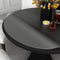 vidaXL Table Protector Matte Ø 100 cm 2 mm PVC