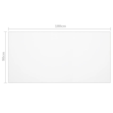 vidaXL Table Protector Matt 180x90 cm 2 mm PVC