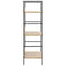 vidaXL 3-Layer Book Shelf Oak 60x27.6x90.5 cm Engineered Wood