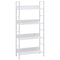 vidaXL 4-Layer Book Shelf White 60x27.6x124.5 cm Engineered Wood