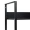 vidaXL 5-Layer Book Shelf Black 60x27.6x158.5 cm Engineered Wood
