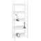 vidaXL 5-Layer Book Shelf White 60x27.6x158.5 cm Engineered Wood