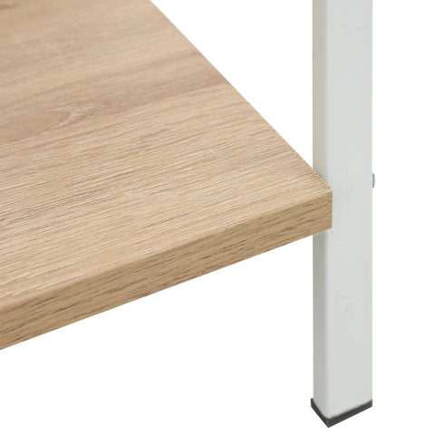 vidaXL 5-Layer Book Shelf Oak 60x27.6x158.5 cm Engineered Wood