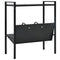 vidaXL 2-Layer Book Shelf Black 52x28x59 cm Engineered Wood