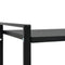 vidaXL 2-Layer Book Shelf Black 52x28x59 cm Engineered Wood
